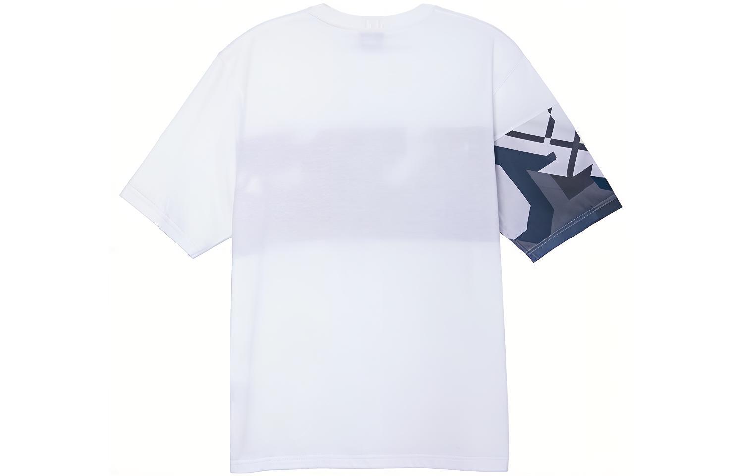 Lookbook 爱马仕 SS23 几何印花短袖T恤 白色 H357915HA90