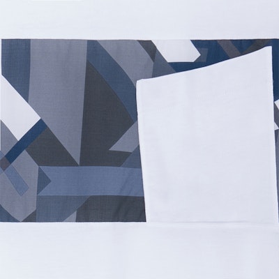 HERMES SS23 幾何圖案白色短袖T恤 H357915HA90 Sizing HERMES SS23 幾何圖案白色短袖T恤 H357915HA90