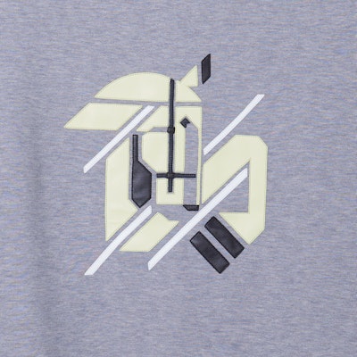 HERMES SS23 Grey Sweatshirt with Animal Print Design H357780HA1O Details for HERMES SS23 Grey Sweatshirt with Animal Print Design H357780HA1O