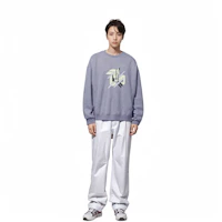 Sizing HERMES SS23 灰色動物印花設計衛衣 H357780HA1O