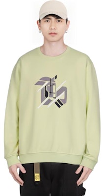 HERMES SS23 Lemon Green Sweatshirt with Animal Pattern. H357780HA2Q Purchase HERMES SS23 Lemon Green Sweatshirt with Animal Pattern. H357780HA2Q