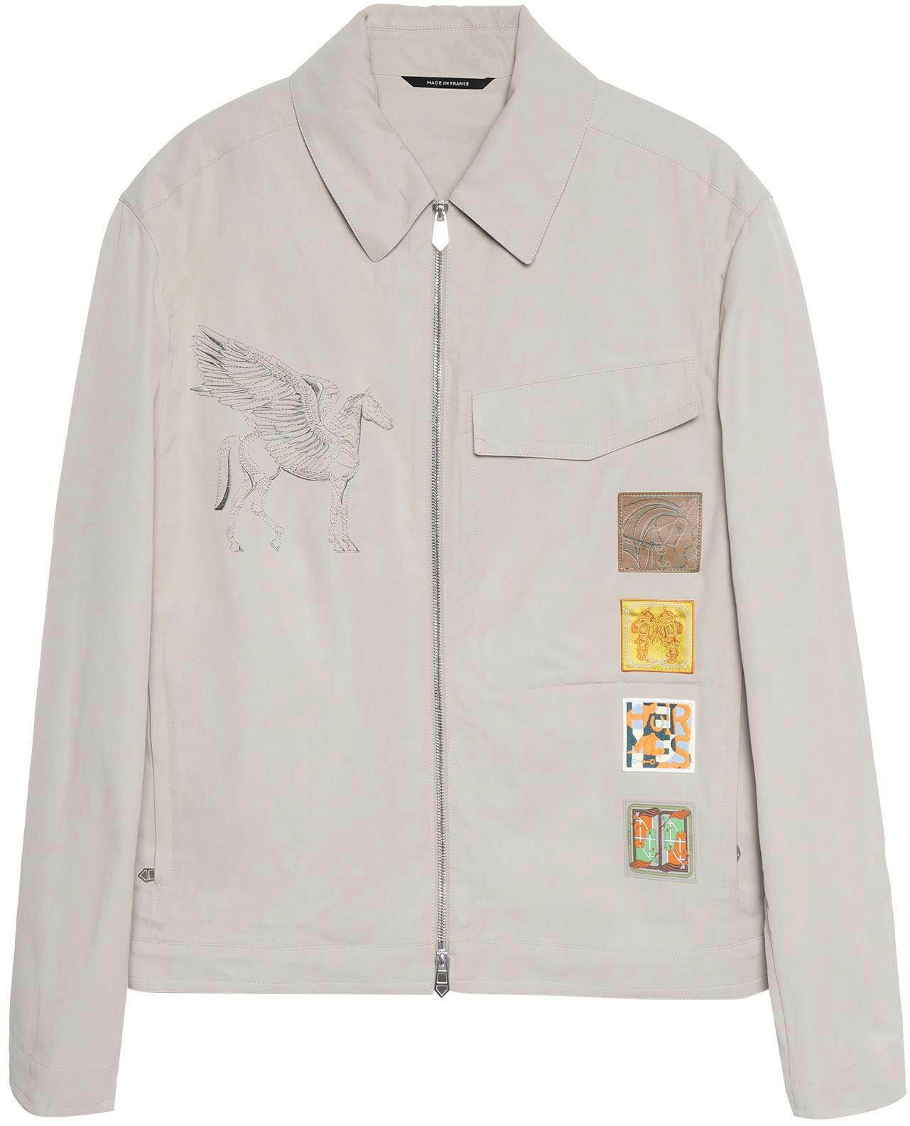 hermes-ss-23-light-grey-animal-print-shirt-jacket-h352160-hc-2-p