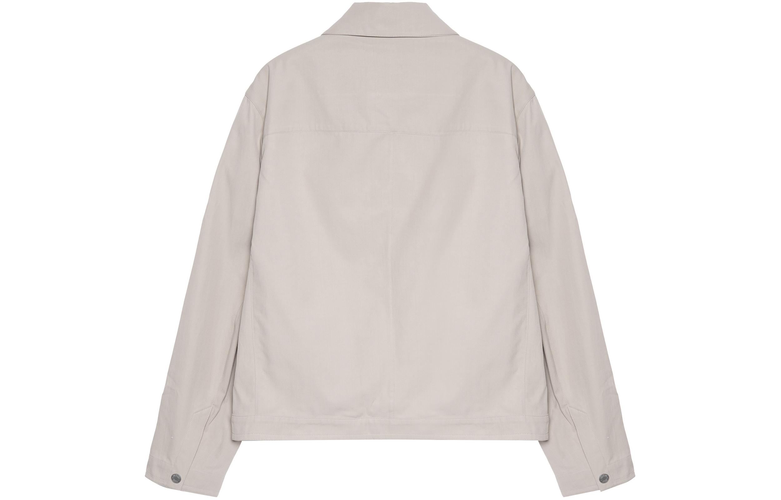 Lookbook 愛馬仕2023春夏淺灰動物紋襯衫外套 H352160HC2P