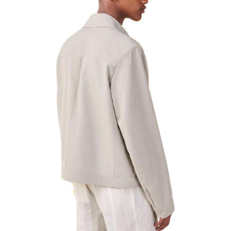 Purchase 愛馬仕2023春夏淺灰動物紋襯衫外套 H352160HC2P