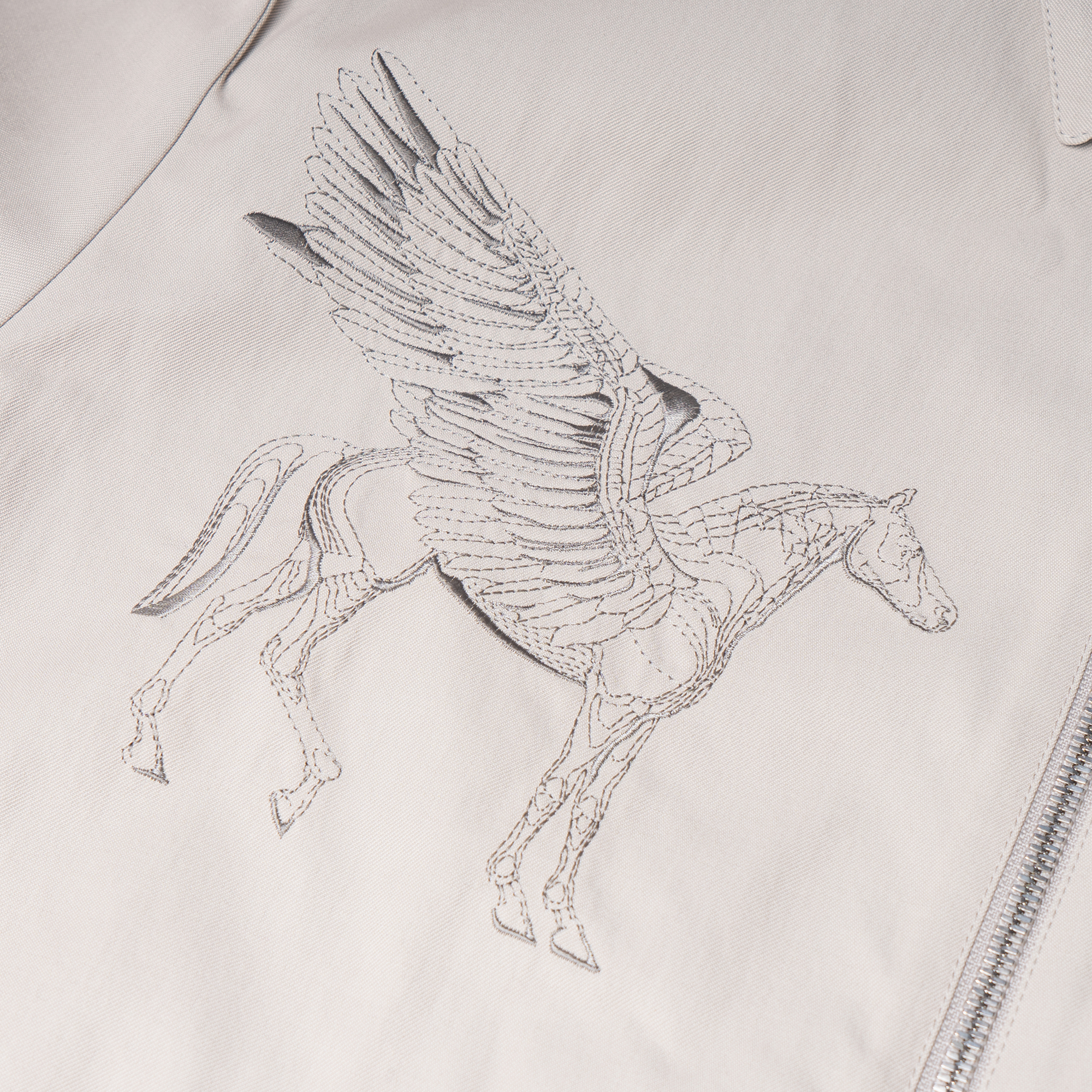 Cheap 愛馬仕2023春夏淺灰動物紋襯衫外套 H352160HC2P