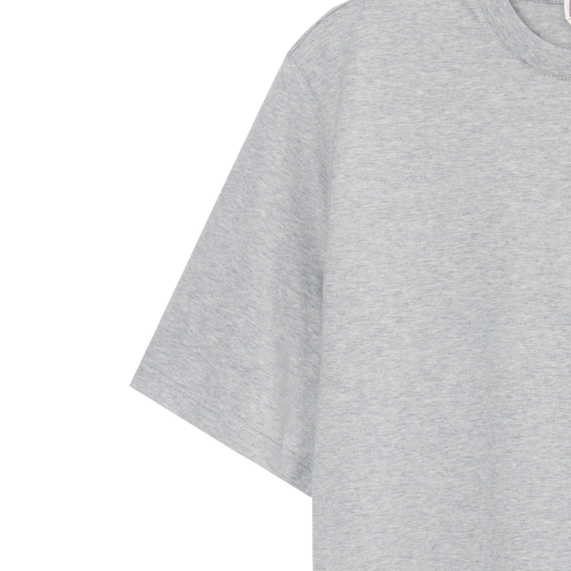 HERMES SS23  Logo Patch Crewneck Short Sleeve T-Shirt Light Grey. H357925HA76 圖 6