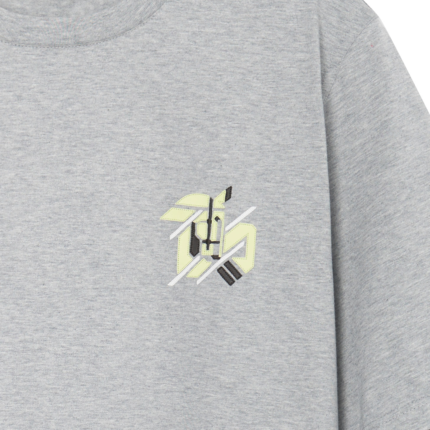 HERMES SS23  Logo Patch Crewneck Short Sleeve T-Shirt Light Grey. H357925HA76 圖 8