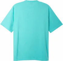 Lookbook HERMES SS23 標誌印花短袖T恤 淺藍色 H357940HA0R