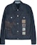 Buy HERMES SS23 Navy Blue Logo Embroidered Denim Jacket H352180HM60