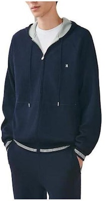 HERMES SS23 素色海軍藍連帽休閒外套 H357210HA01LA Order HERMES SS23 素色海軍藍連帽休閒外套 H357210HA01LA