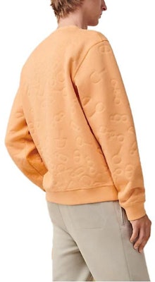 에르메스 SS23 옐로우 크루넥 니트 스웨터 - 은은한 패턴. H357860HA4H Lookbook 에르메스 SS23 옐로우 크루넥 니트 스웨터 - 은은한 패턴. H357860HA4H