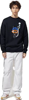 Purchase HERMES SS23 Cartoon Horse Print Sweatshirt Men’s Sky Blue. H357810HA01