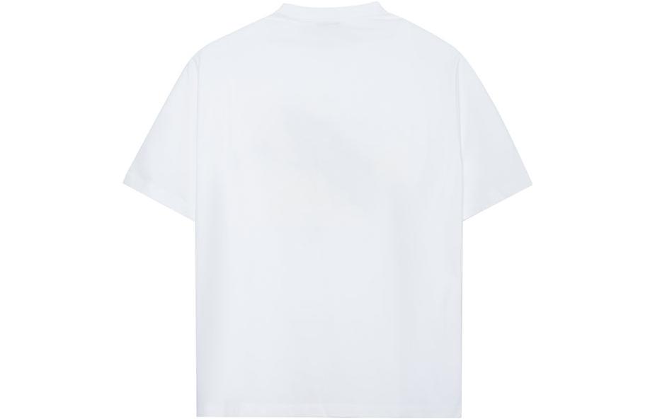 HERMES SS23 Cartoon Print Colorblock Crewneck Short Sleeve T-Shirt White Men H357940HA90 圖 3