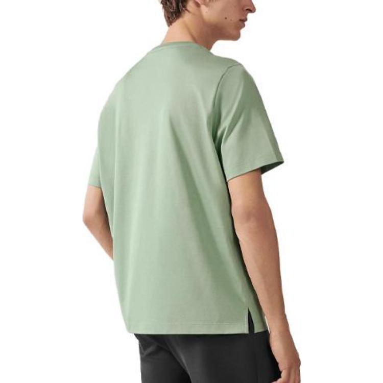 Purchase 에르메스 SS23 만화 프린트 그린 캐주얼 크루넥 티셔츠. H367970HA4M