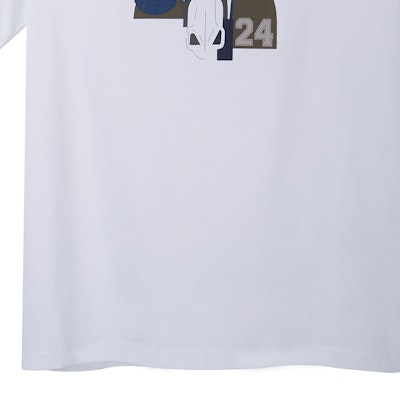 HERMES SS23 Cartoon Print Short Sleeve T-Shirt White Tee H367970HA90 Cheap HERMES SS23 Cartoon Print Short Sleeve T-Shirt White Tee H367970HA90