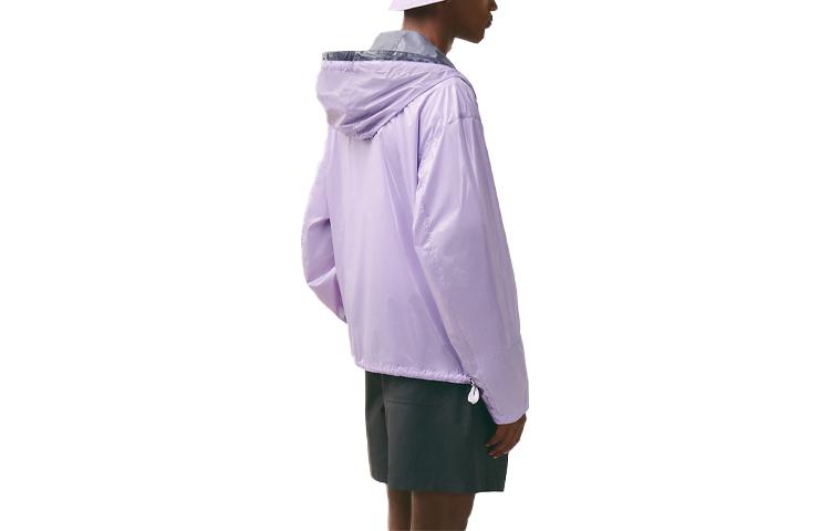 Lookbook HERMES SS23 Hoodie Oversized Half-Zip Ungu Colorblock (). H352620HI4F