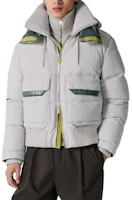 Hermes SS23 Patchwork Casual Hooded Jacket Grey H362620HG4N Hermes SS23 Patchwork Casual Hooded Jacket Grey H362620HG4N