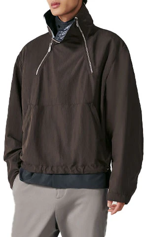 hermes-ss-23-patchwork-casual-pullover-jacket-dark-brown-h362500-hf-4-t