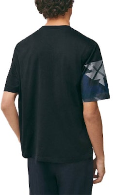 HERMES SS23 Pattern Print Short-Sleeve T-Shirt Black H357915HA02 Lookbook HERMES SS23 Pattern Print Short-Sleeve T-Shirt Black H357915HA02
