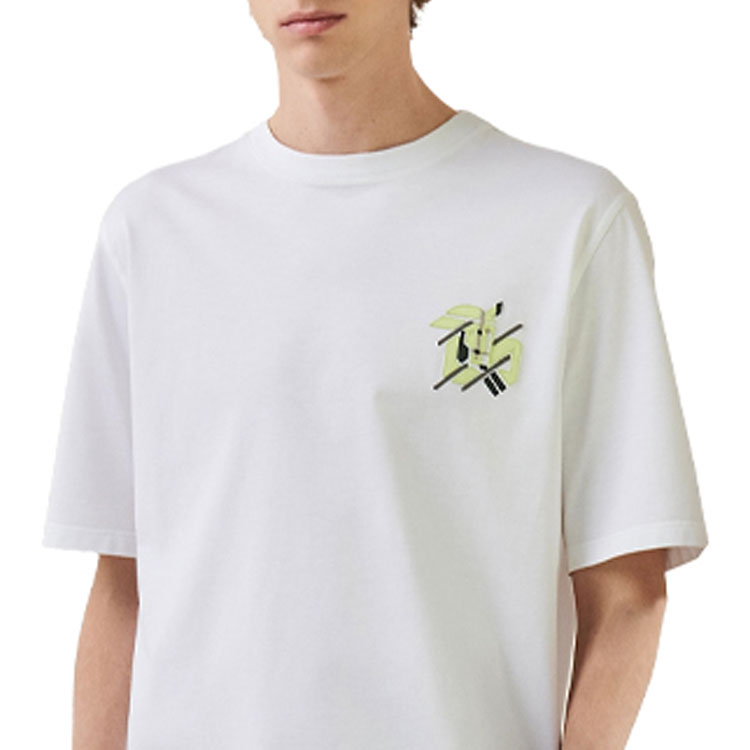 HERMES SS23 Printed Crewneck Short-Sleeve T-Shirt  White H357925HA90 圖 5