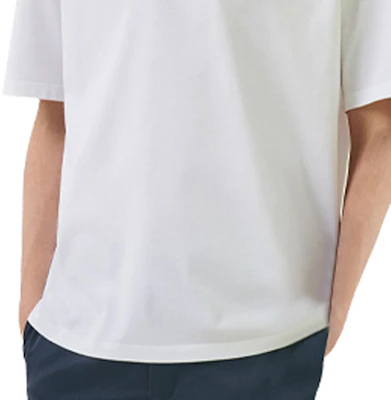 爱马仕 SS23 印花圆领短袖T恤 白色 H357925HA90 Sizing 爱马仕 SS23 印花圆领短袖T恤 白色 H357925HA90