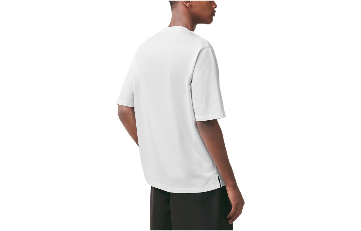 Lookbook HERMES SS23 Solid Logo Printed Short Sleeve T-Shirt White (). H357935HA90