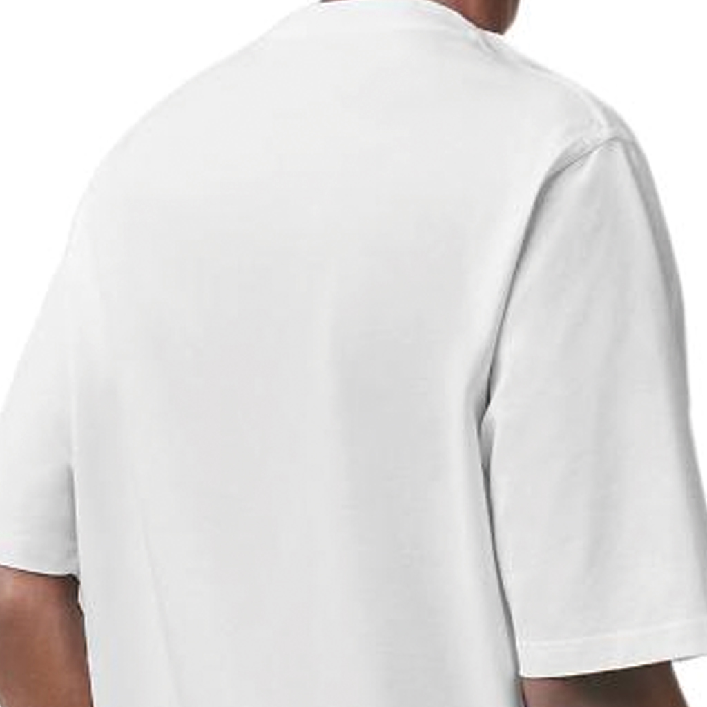 Cheap HERMES SS23 Solid Logo Printed Short Sleeve T-Shirt White (). H357935HA90