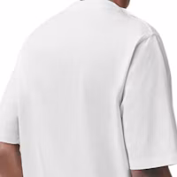 Cheap HERMES SS23 純色印花短袖T恤 白色 (). H357935HA90