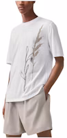 HERMES SS23 White Botanical Print Crewneck T-Shirt H357920HA2P HERMES SS23 White Botanical Print Crewneck T-Shirt H357920HA2P