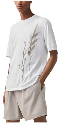 HERMES SS23 White Botanical Print Crewneck T-Shirt H357920HA2P Buy HERMES SS23 White Botanical Print Crewneck T-Shirt H357920HA2P