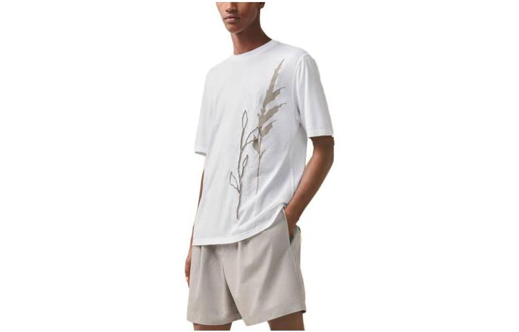 HERMES SS23 White  Botanical Print Crewneck T-Shirt H357920HA2P 圖 2