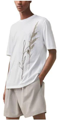 HERMES SS23 White Botanical Print Crewneck T-Shirt H357920HA2P Order HERMES SS23 White Botanical Print Crewneck T-Shirt H357920HA2P