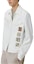 Buy HERMES SS23 White Logo Patch Collared Jacket Outerwear. H352160HC3H