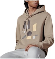 HERMES SS24 Alphabet Print Hoodie Sand Yellow. H457800HA1W HERMES SS24 Alphabet Print Hoodie Sand Yellow. H457800HA1W