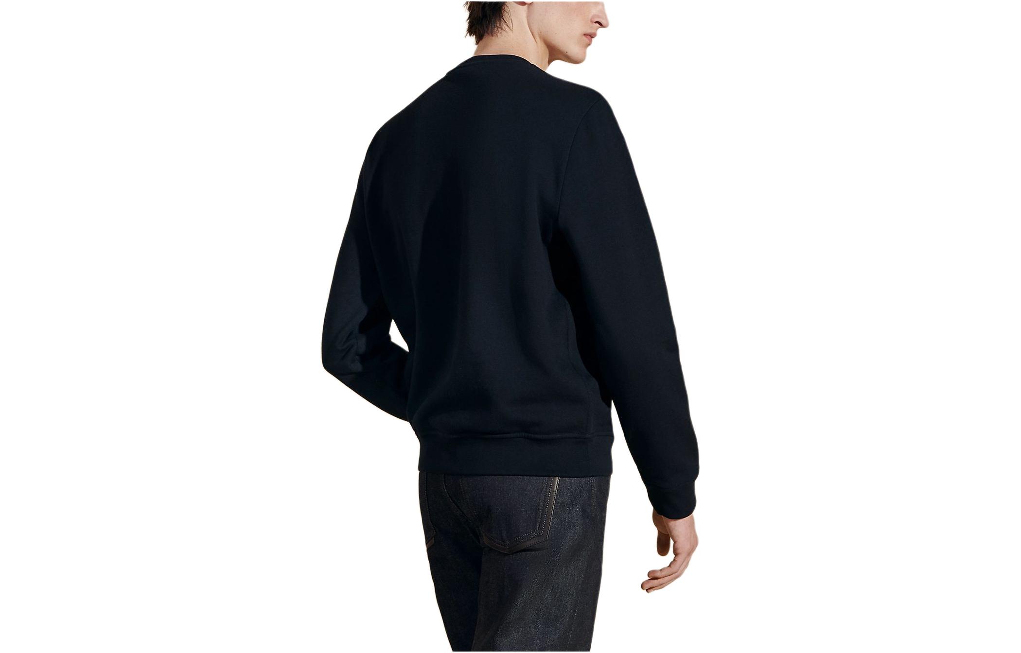 Lookbook 爱马仕 SS24 海军蓝皮革标志圆领运动衫 H457790HA01