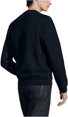 爱马仕 SS24 海军蓝皮革标志圆领运动衫 H457790HA01 Lookbook 爱马仕 SS24 海军蓝皮革标志圆领运动衫 H457790HA01