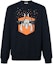 Buy HERMES SS24 Baju Sweatshirt Lengan Panjang Navy Biru Cetak Kartun Bintang H457820HA01
