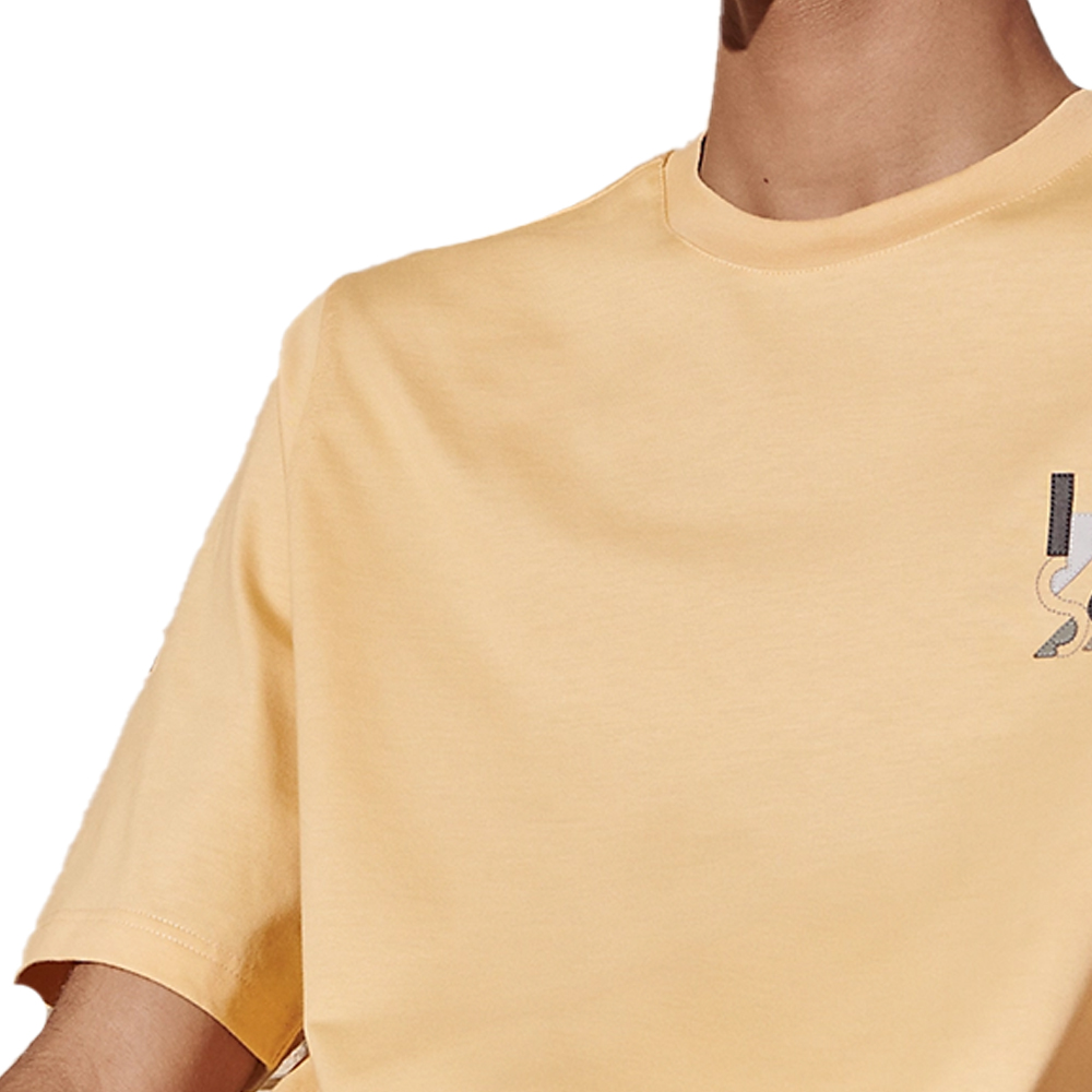 HERMES SS24  Solid Color Leather Detail Crewneck Short-Sleeve T-Shirt H457930HA0D 圖 6