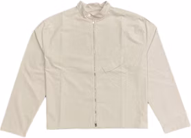 Order 愛馬仕 SS24 米色純色長袖拉鍊口袋外套 456120H29442