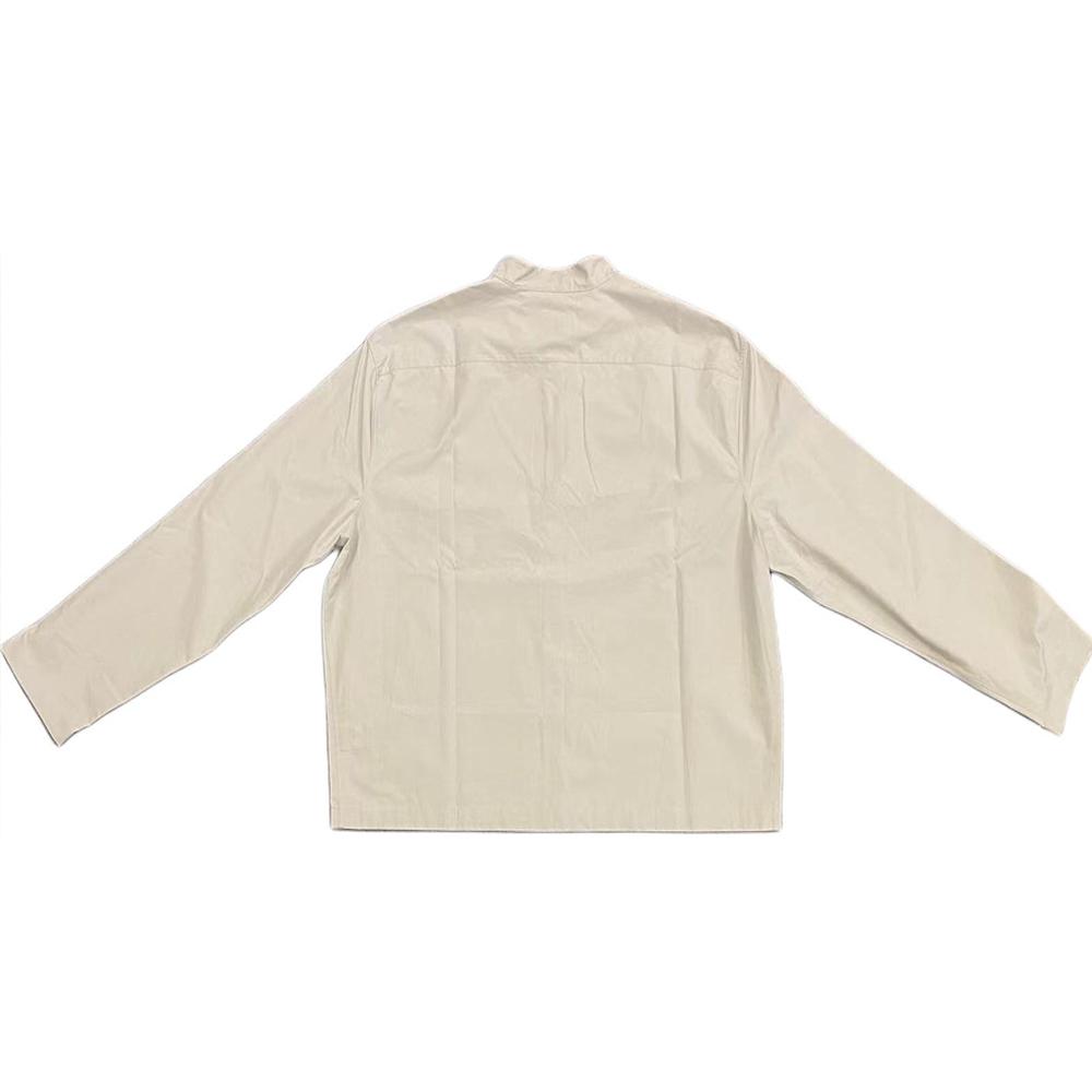 Lookbook Hermes SS24 Beige Solid Long Sleeve Jacket with Zip Pocket 456120H29442