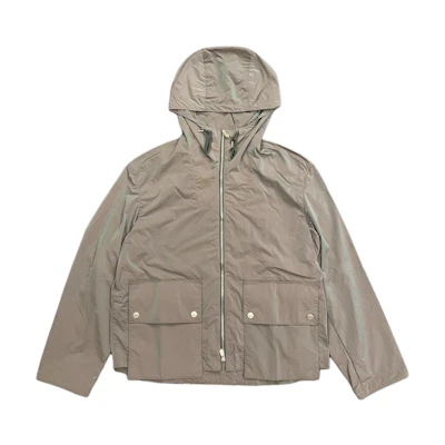 Hermes SS24 Grey Full-Zip Hoodie Jacket 452640HI5M48