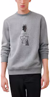 Order HERMES SS24 Pattern Print Crewneck Long Sleeve Sweatshirt Grey Men’s Casual Wear H467840HA
