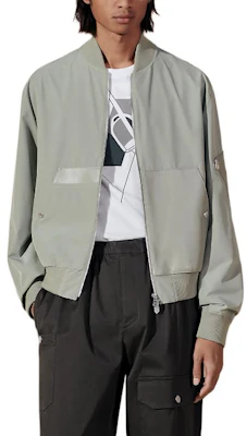 Hermes SS24 Sage Green Leather Pocket Zip Casual Jacket Mens Long Sleeve H452820HW1F Buy Hermes SS24 Sage Green Leather Pocket Zip Casual Jacket Mens Long Sleeve H452820HW1F