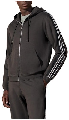 エルメス SS24 メンズ ストライプ ジップアップ フーディー 長袖 H457750HA1W Order エルメス SS24 メンズ ストライプ ジップアップ フーディー 長袖 H457750HA1W