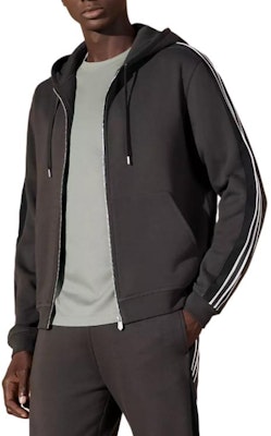 エルメス SS24 メンズ ストライプ ジップアップ フーディー 長袖 H457750HA1W Lookbook エルメス SS24 メンズ ストライプ ジップアップ フーディー 長袖 H457750HA1W