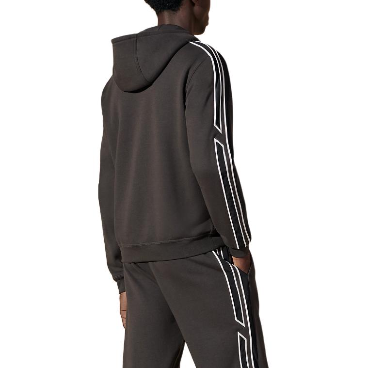 Shop エルメス SS24 メンズ ストライプ ジップアップ フーディー 長袖 H457750HA1W
