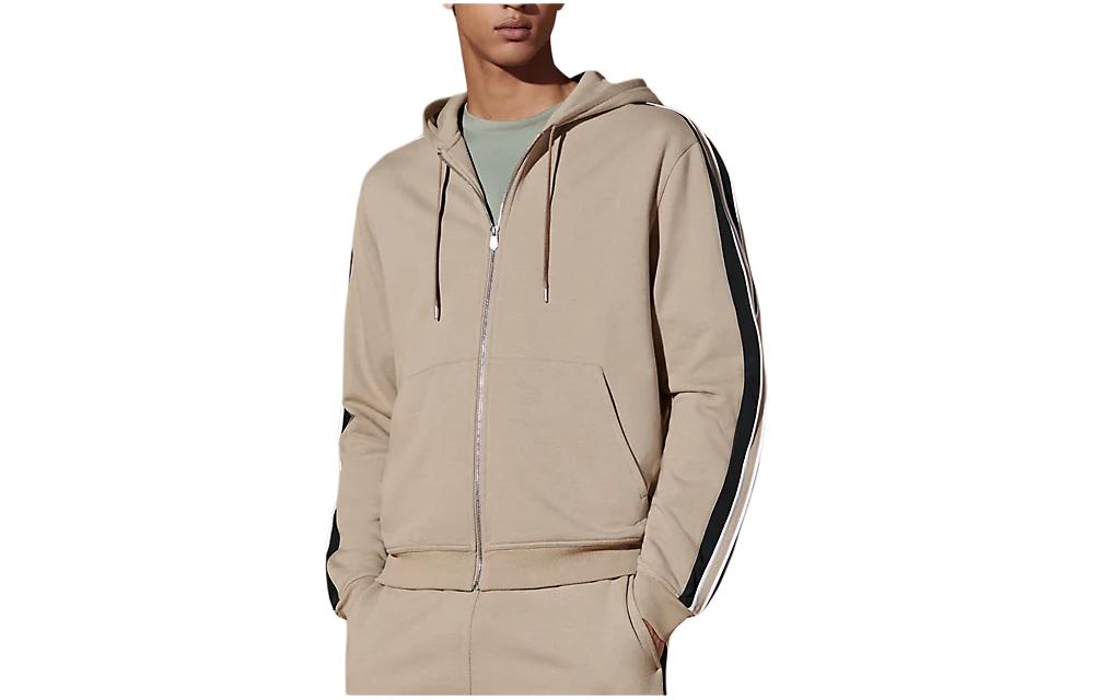 Purchase エルメス SS24 メンズ ストライプ ジップアップ フーディー 長袖 H457750HA1W