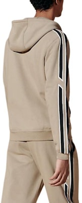 エルメス SS24 メンズ ストライプ ジップアップ フーディー 長袖 H457750HA1W Sizing エルメス SS24 メンズ ストライプ ジップアップ フーディー 長袖 H457750HA1W