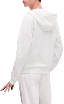 HERMES SS25 Jaket Hoodie Putih Zip-Up Olahraga. H557770HA90 Shop HERMES SS25 Jaket Hoodie Putih Zip-Up Olahraga. H557770HA90