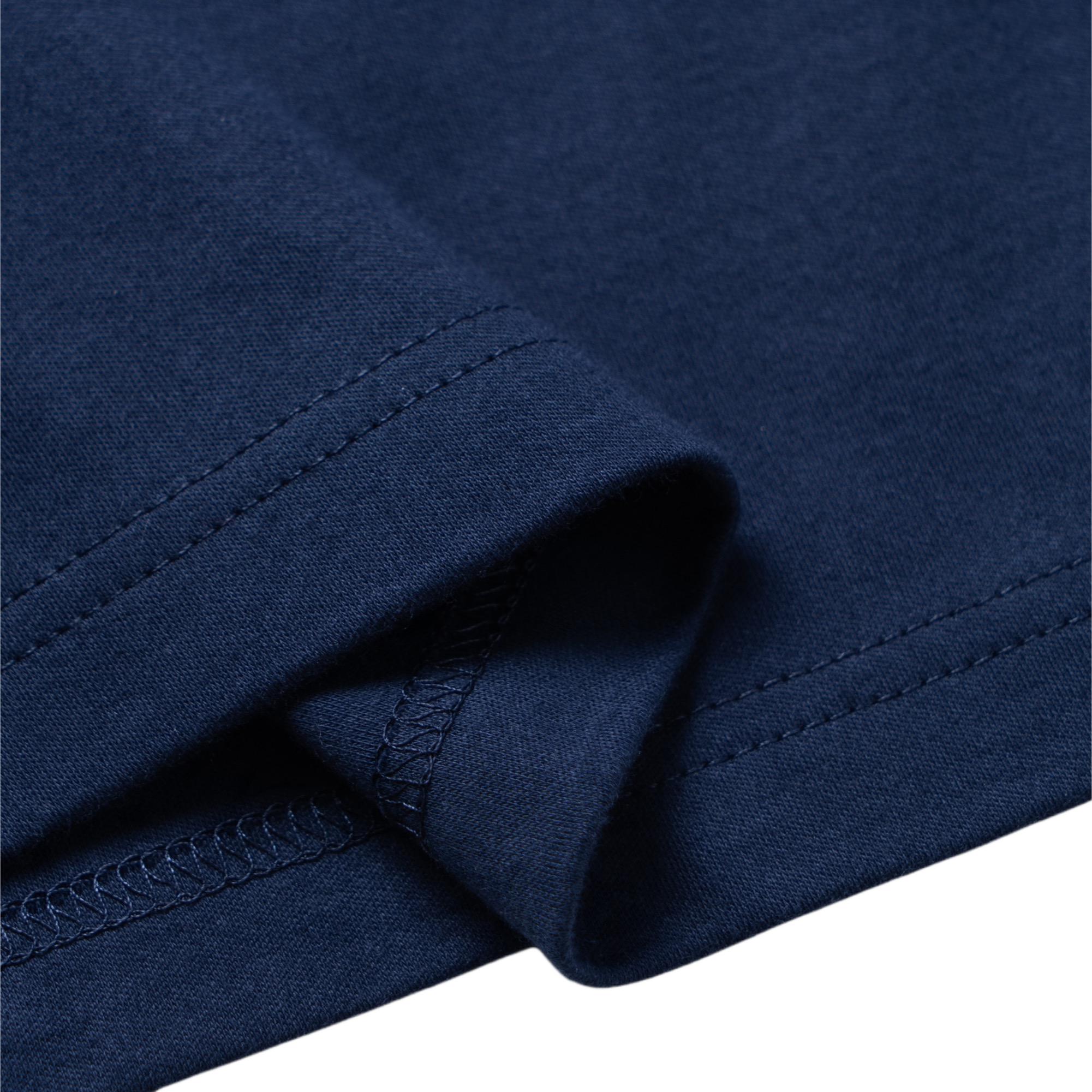 Cheap HERMES SS25 H Puzzle Spring/Summer  Blue Cotton Short Sleeve T-Shirt H557930HA67